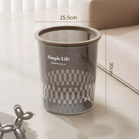 Acrylic Trash Can
